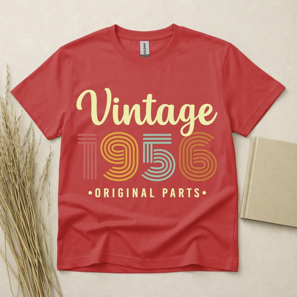 Maglietta 70° Compleanno Nata Nel 1956 70 Anni Regali Vintage 1956 Maglietta Tee