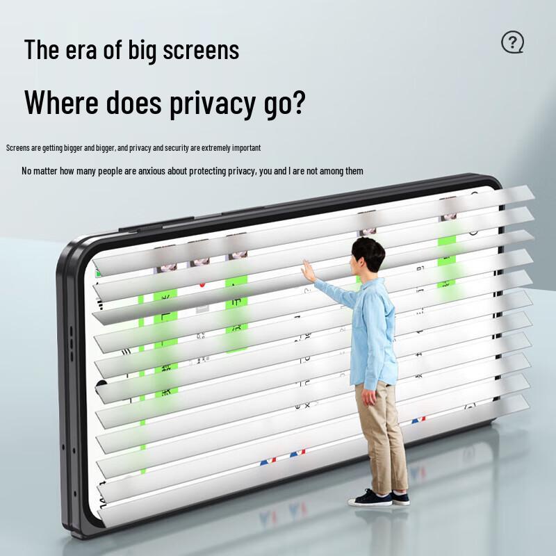 OPPO Find N5 Privacy Tempered Glass Screen Protector