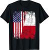 USA POLAND FLAG T-Shirt