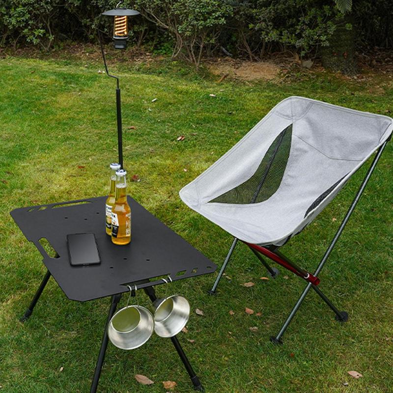 Portable Outdoor Folding Table Height Adjustable Camping Table Aluminium Alloy Ultra Light Dining Table For Garden Travel Beach