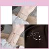 Minimalistisches quadratisches Messingarmband im koreanischen Stil mit Vergoldung als Modeaccessoire für Damen
