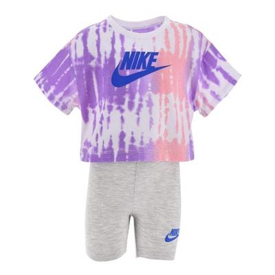 Kinder Tie-Dye T-Shirt & Shorts Set