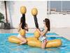 Inflatable Adult Water Jousting Game Set with Wooden Sticks Floats