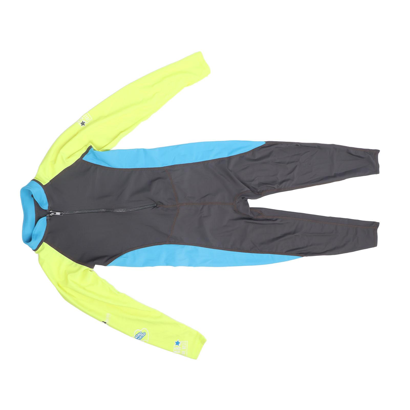 

Children Swimsuit UPF50+ Sun Protection Long Sleeve Quick Drying Fullsuit Diving Wetsuit for Boy