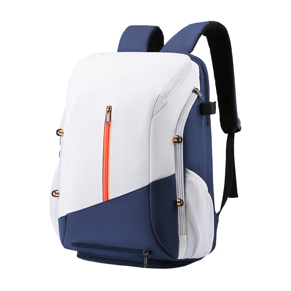 Sports Backpack Gym Backpack Waterproof Large Sports Bag with Reflective Strip Fitness Rucksack for Basketball Soccer Volleyball синий