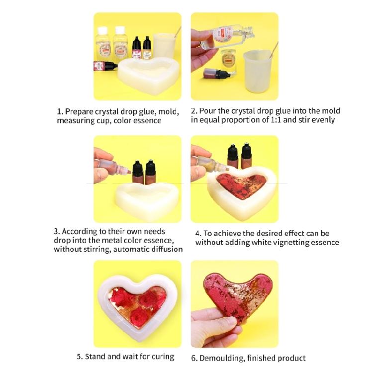 Set of 24 Resin Dye Craft Pigments Epoxy Resin Dye Concentrated Resin Colorant for Projects Paintings and Accessories