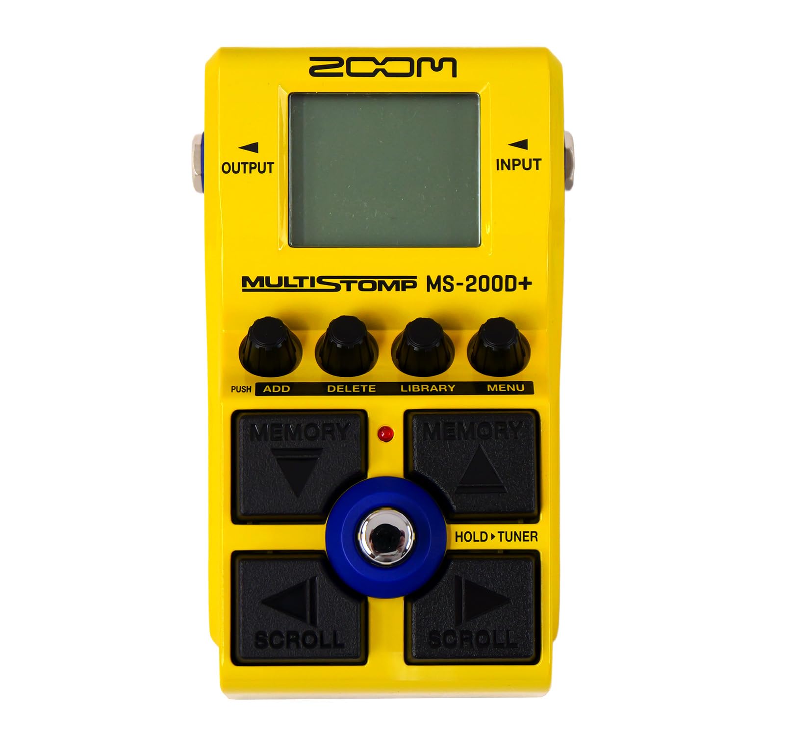

Педаль ZOOM с 200 эффектами дисторшна MS-200D+ Multi-Stomp (желтый)