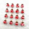 New 10pcs 16mm Colorful Transparent Ball Glass Polymer Clay Charms Pendant Find Hair Accessories Jewelry Charms Earring