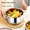Aomeida 20CM 304 Stainless Steel Multi-Function Pot