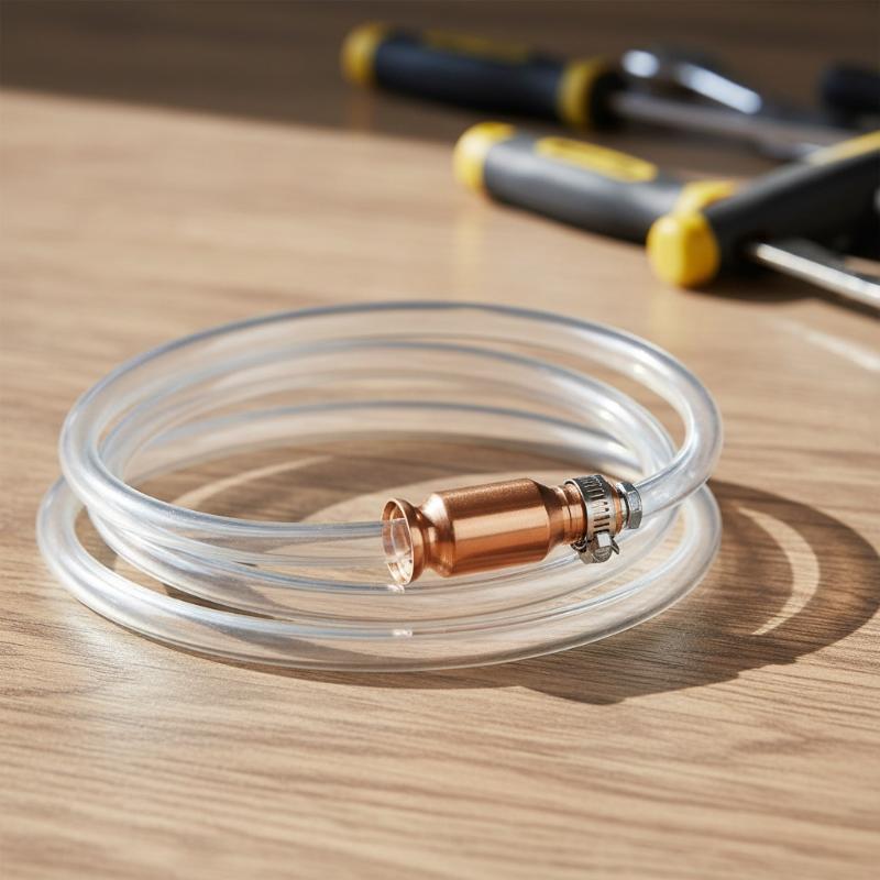 Self Tools Gasoline Fuel Siphon Hose Pump Manual Suction Pipe 2M for Car Motorbike Boat Emergency