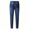 New Men'S Jeans Spring Slim-Fit Classic Stretch Washed Pants
