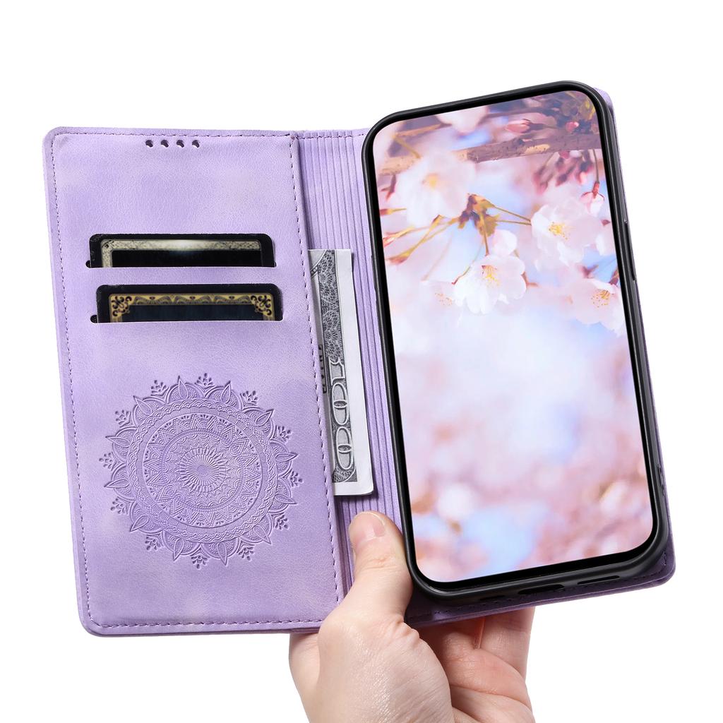 For Motorola Moto G86 5G Case Magnetic Closing Leather Phone Cover Pattern Imprinted
