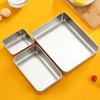 Tiramisu Muffin Pan Stainless Steel Cheesecake Pan Baking Mould Rectangle Cake Pan For Birthday Cake Cake Bread Chiffon Tiramisu