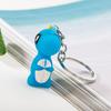 Cute Cartoon PVC Women Bag Charm Pendant Car Key Ring Dinosaur Keychain Christmas Gift