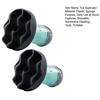 1/2Pcs Tire Shine Applicator Reusable Foam Car Truck Tire Dressing Applicator No-Drip Streak-Free Professional Automotive Detailing Sponge Tools