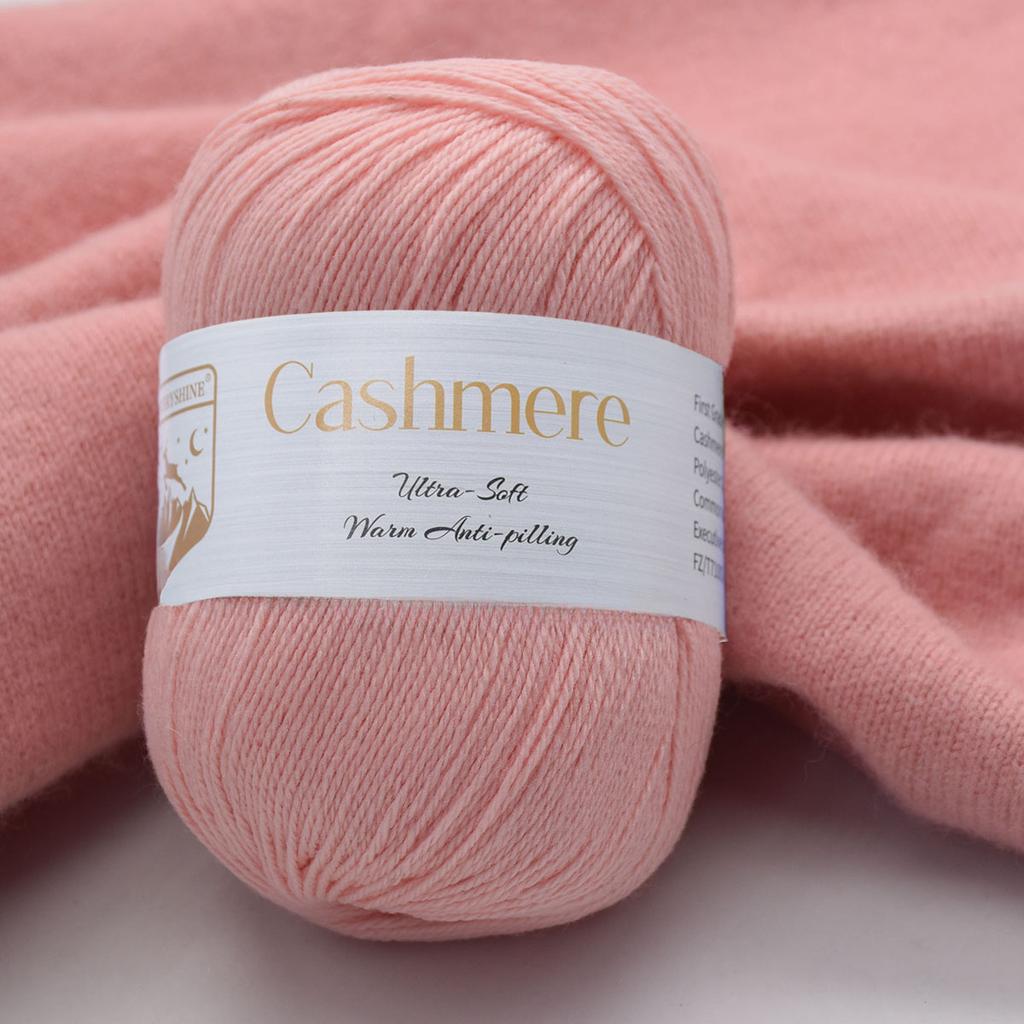 6pcs Premium Cashmere Yarn – 50g/Pc 320m Soft Knitting & Crochet Yarn for DIY Hand-Woven Crafts – Luxurious Warm Fiber for Scarves, Hats, Sweaters