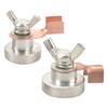 2 Pcs Welder Welding Strong Magnetic Grounding Tool Magnetic Welding Machine Ground Clamp Magnetic Welding Ground Clamp Tool