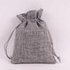Drawstring Linen Jewelry Gift Bag - Composite Linen Storage Bag Available