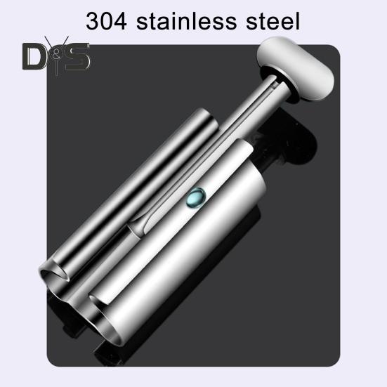 Stainless Steel Toothpaste Squeezer Compact Design Reusable Multifunctional Metal Toothpaste Tube Wringer Seat Holder Stand
