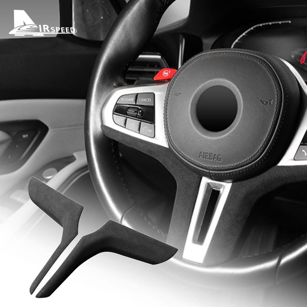 Steering Wheel Cover Trim for BMW 3 5 Series X3 X4 X5 Z4 F40 G20 G28 G30 G32 G38 G01 G02 G05 G11 G12