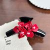 Large Beautifully Designed Floral Hair Claw Clip In Trendy Acetate For Fashionforward Women
