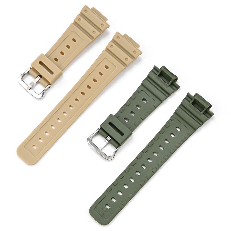 Strap With Case for Casio G-Shock DW-5600 DW-5000 GW-M5610 GLX-5600 Men Women Replacement Rubber Resin Shell Watch Band Bracelet