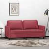 VidaXL 2-Seater Sofa, Loveseat with Pillows, Upholstered Sofa with Armrests and Backrest, Living Room Furniture, Modern, 359336