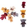 Soft And Durable Teddy Bear Stuffed Toy Keyring For Bag Or Car
