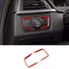 2013- Matt Red Car Headlight Switch Control Cover Trim For BMW 3 4 Series GT