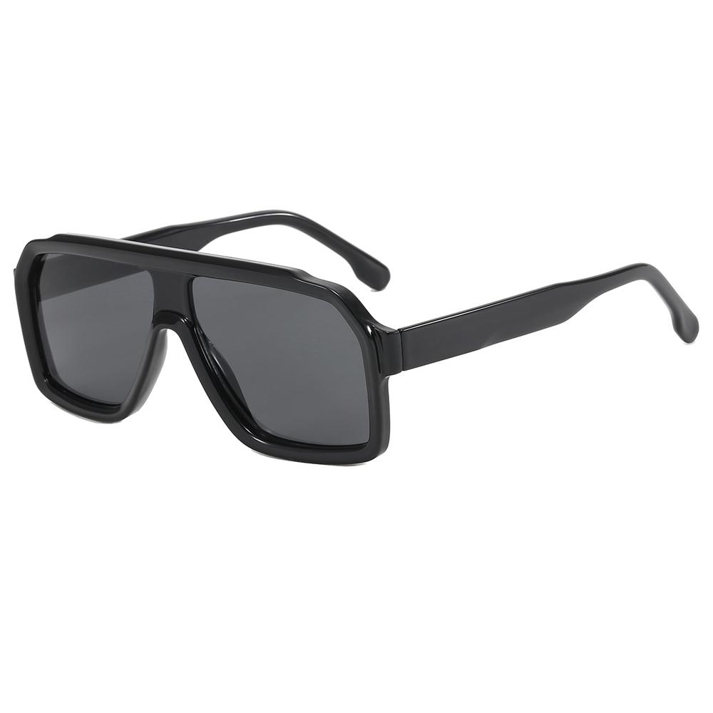 Superhot Eyewear 20635 Fashion 2024 Vintage Square Flat Top Oversized Shades Sunglasses