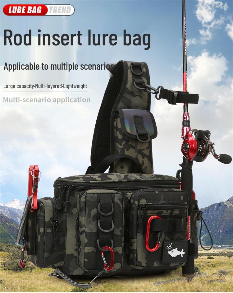 Wasserdichte Taktische Camouflage Angel Crossbody Hüfttasche