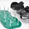 Lawn Aerator Shoes Aerator Spiked Sandals with Adjustable Strap Grass Spiked Shoes Anti-Slip for Aerating Lawn Soil