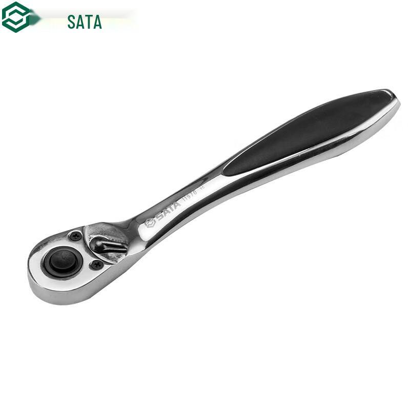 SATA 6.3mm Quick Release Ratchet Wrench 6 inches