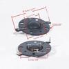 25.5mm Voice Coil Black Horn Tweeter Silk Diaphragm Film Treble Round Frame
