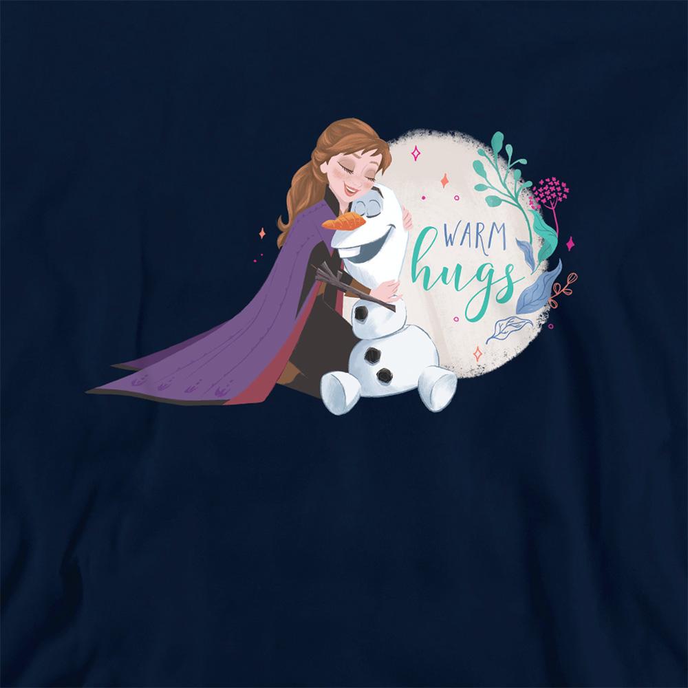 Frozen Childrens/Kids Like Warm Hugs Anna And Olaf Pullover Hoodie