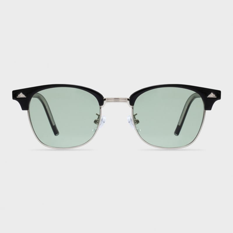 RECLOW YLeen SILVER SUNGLASS GREEN