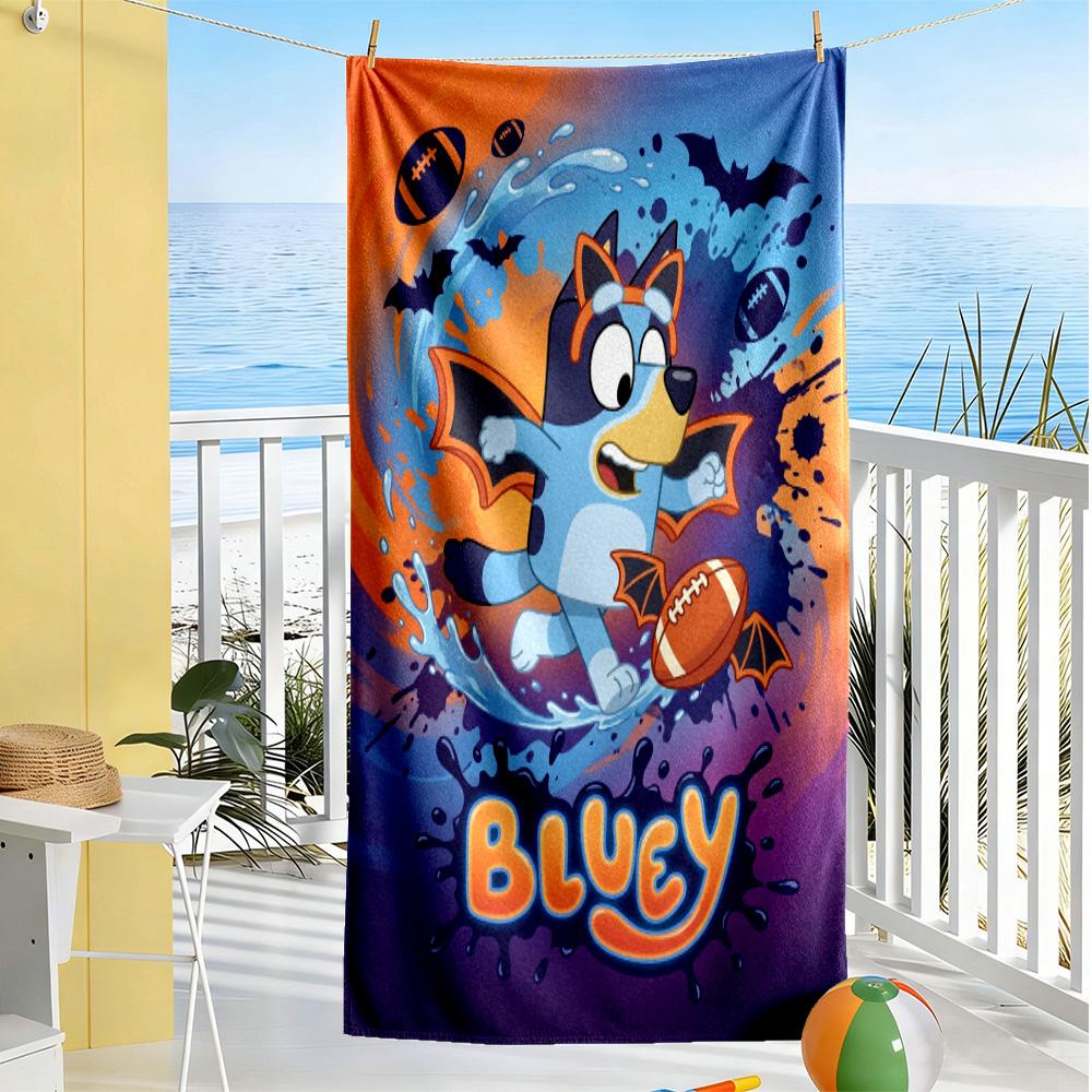Halloween Night Adventure Personalized Text Beach Towel High Absorbency & Quick-Dry