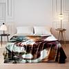 Epic Dragon Battle Artwork Blanket Flannel blanket for bedroom, living room, sofa, and nap sofas