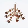 Parrot Chewing Toy Wood Blocks Bird Cage Bite Toys for Cockatiel Canary Lovebird