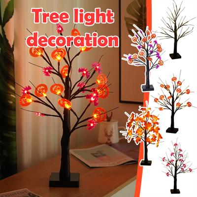 Cadılar Bayramı Ağacı Işıkları Led Ağaç Işıkları Dekoratif USB Teraryum Işıkları