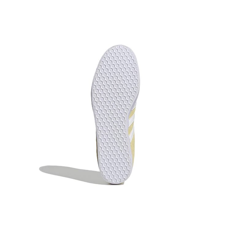 adidas Gazelle Almost Yellow Cloud White Unisex Sneakers Gold-Metallic GX2203