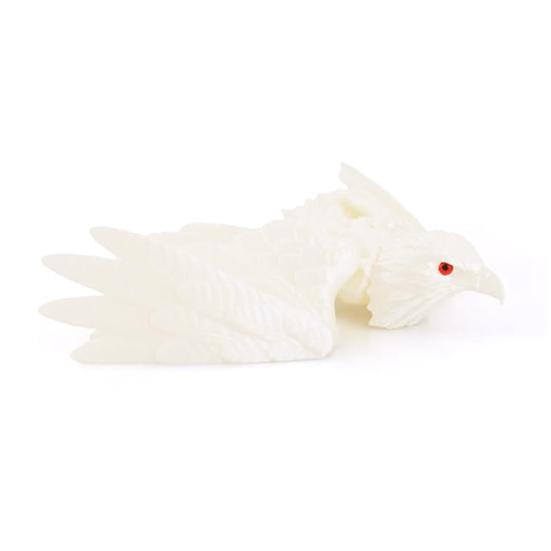 3D Printed Eagle Figurine Movable Joints Eagle Figure Model Toy Articulated Bird Figurine Home Office Bookshelf Desktop Decoration Ornament