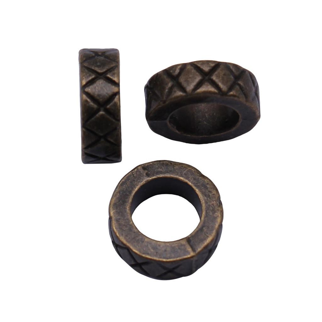 Large Hole Dot Spacer Beads Multi Color Charms For Bohemian Jewelry Findings