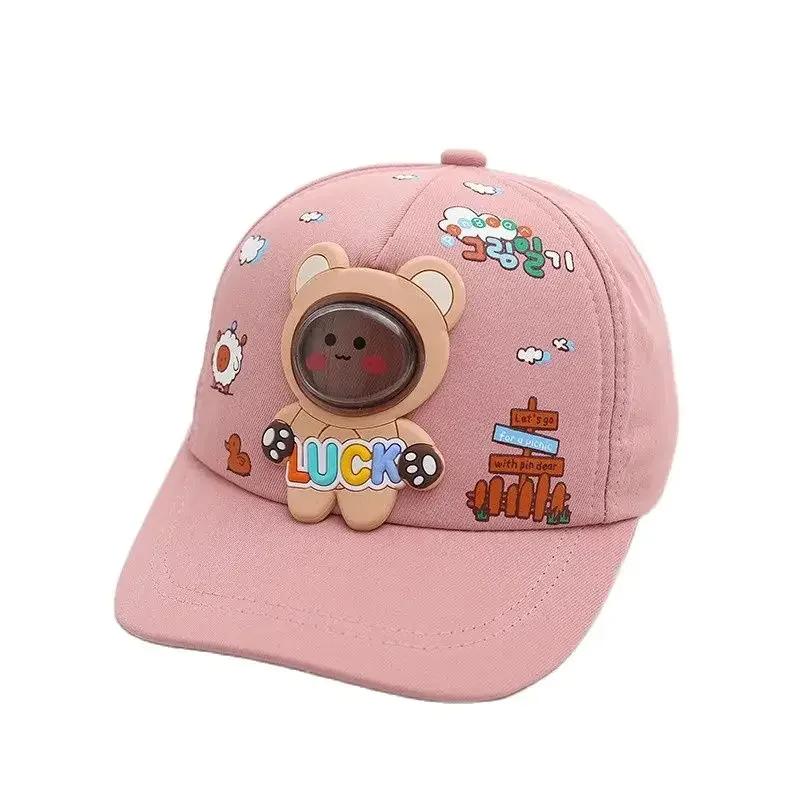 Spring And Summer Cotton Cartoon Casquette Baseball Cap Adjustable Snapback Hats For Boy And Girl 13