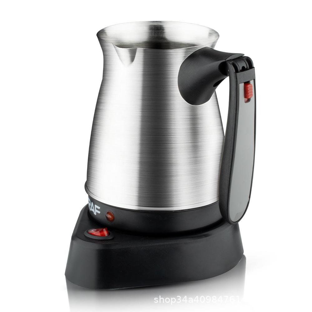 

RAF Electric Turkish Coffee Maker, 500ml Stainless Steel with Handle 500ml
