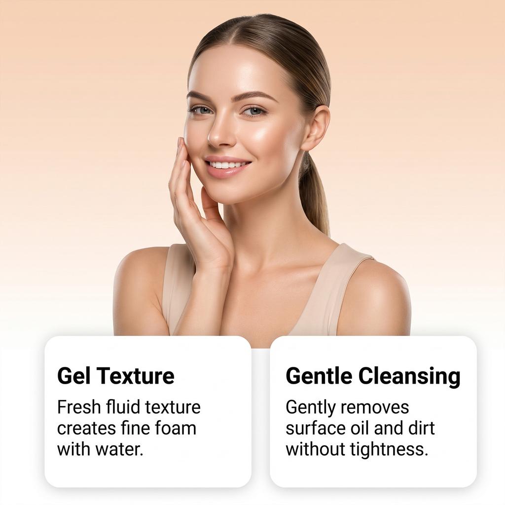 Dark Spot Scrub Gel Cleanser Gentle Facial Wash for Even Skin Tone