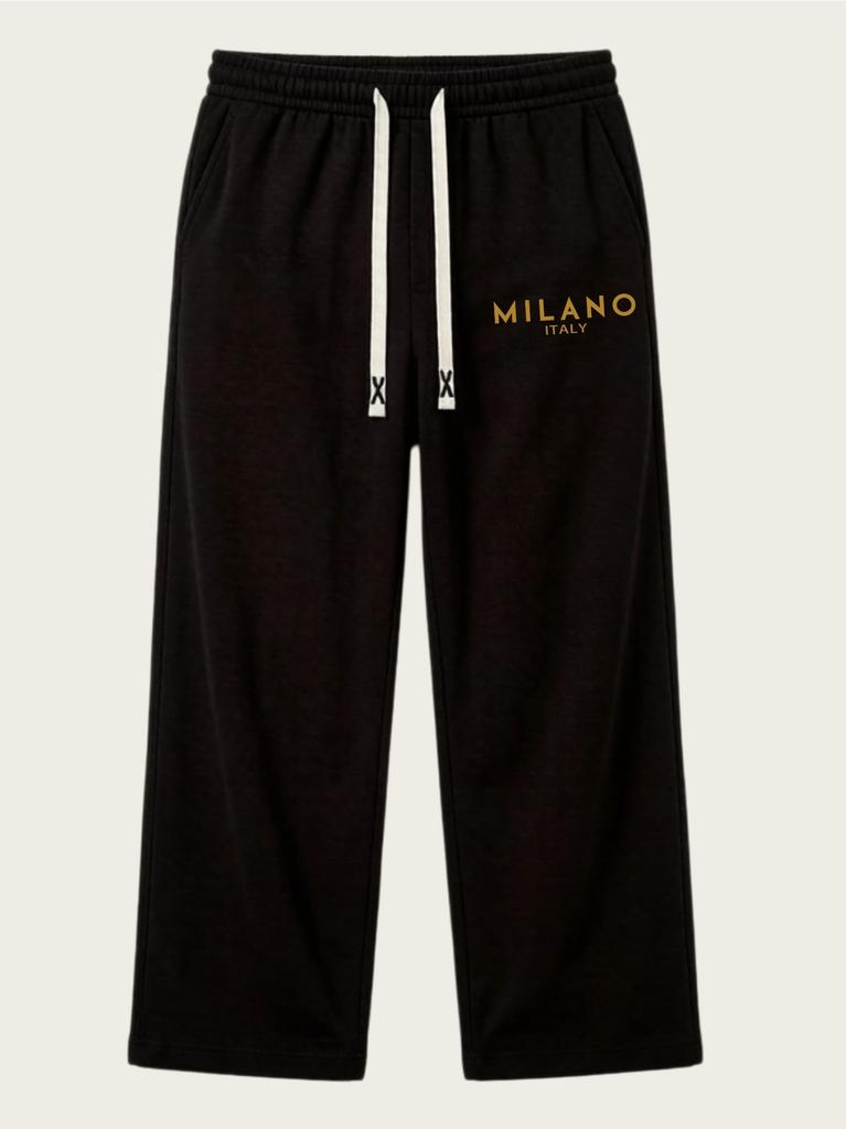 Men's & Women's Wide-Leg Joggers - Straight-Leg Athletic Sweatpants Suitable for Daily Wear, Gym, Casual, Unisex Couple's Pants