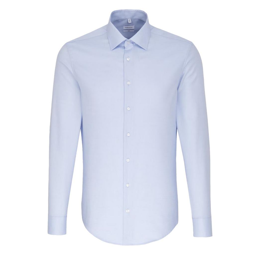 Seidensticker Mens Striped Slim Long-Sleeved Shirt