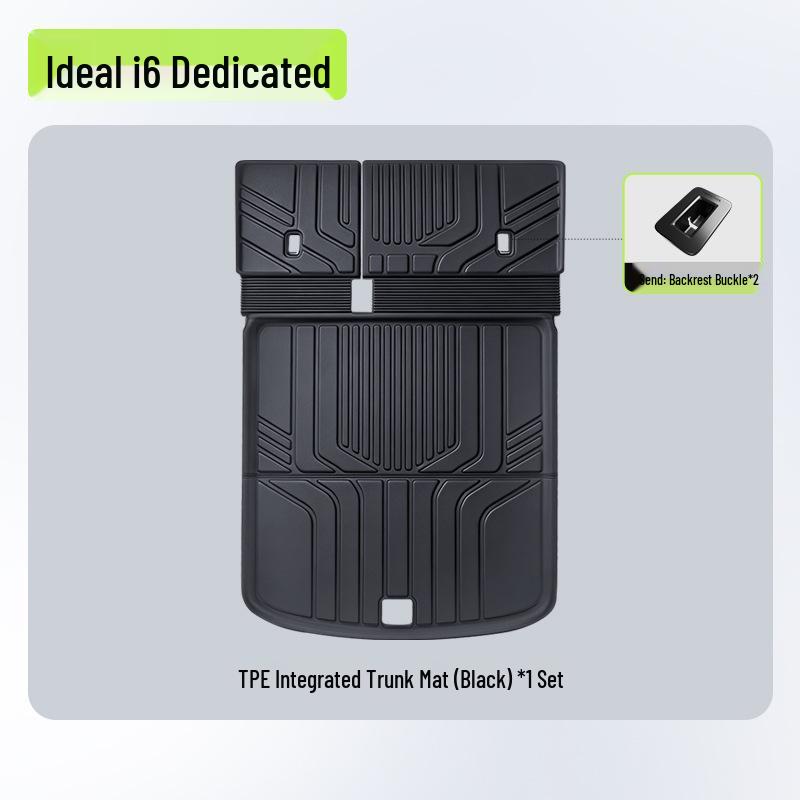 Ideal i6 Floor Mats: All-Weather TPE Trunk and Car-Specific Mats for 25 Models