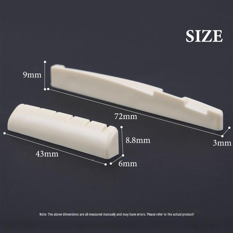 Classical Folk Guitar Bridge, Nut & String Pins Set for Martin/Yamaha